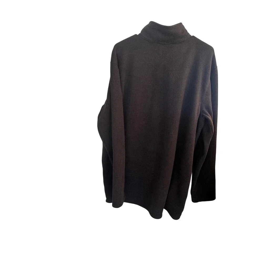 The North Face‎ Pullover Mens XXL Black Gordon Lyons Quarter Zip Fleece Jacket